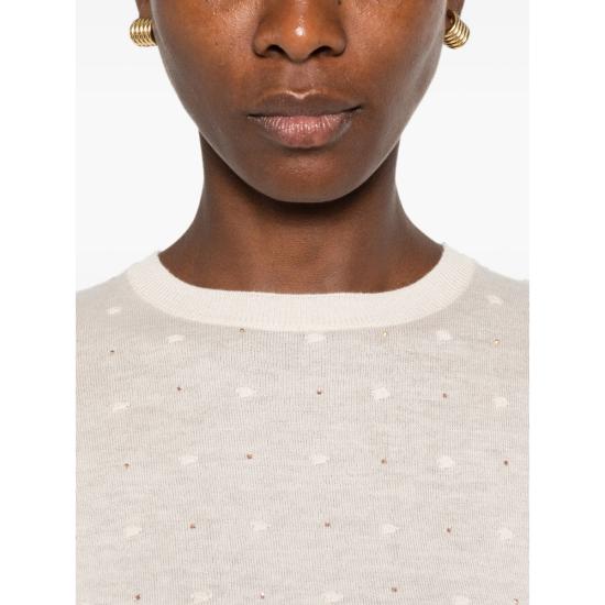 26FW 막스마라 스튜디오 긴팔 티셔츠 MSTCELEBRE 006F 002 NEUTRALS - MAX MARA STUDIO