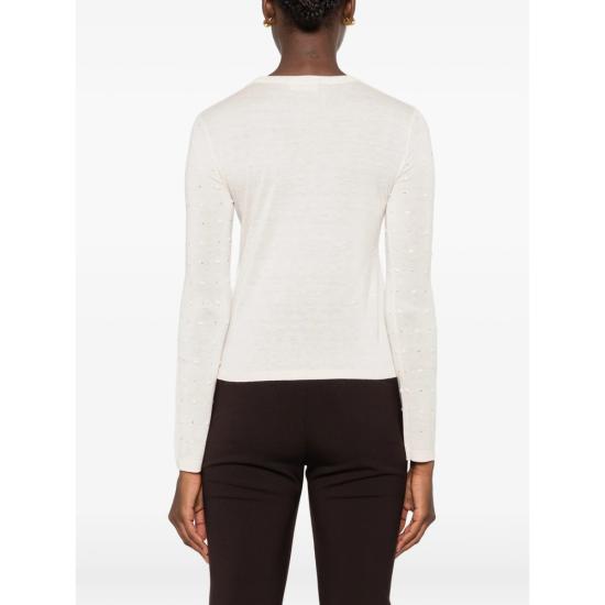 26FW 막스마라 스튜디오 긴팔 티셔츠 MSTCELEBRE 006F 002 NEUTRALS - MAX MARA STUDIO