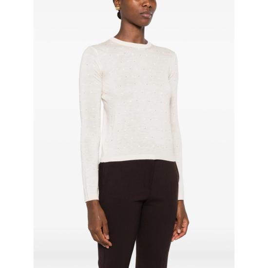 26FW 막스마라 스튜디오 긴팔 티셔츠 MSTCELEBRE 006F 002 NEUTRALS - MAX MARA STUDIO