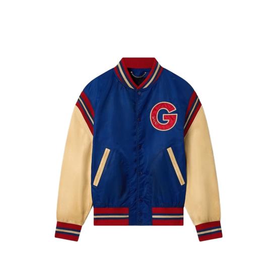 26FW 골든구스 봄버 자켓 GMP02792 P002665 51141 BLUE NEUTRALS