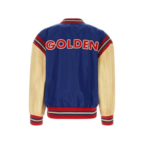 26FW 골든구스 봄버 자켓 GMP02792 P002665 51141 BLUE NEUTRALS - GOLDEN GOOSE