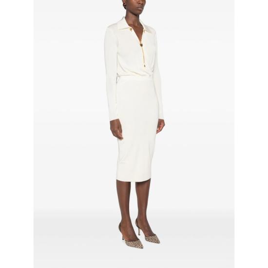 26FW 엘리자베타프랜치 미디 원피스 AM19S66E2 193 NEUTRALS - ELISABETTA FRANCHI