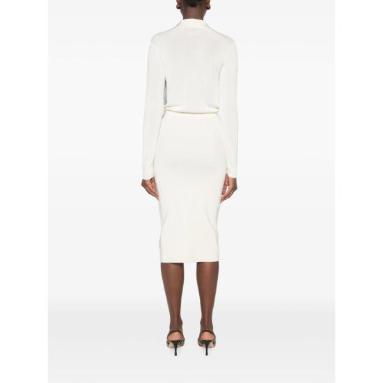26FW 엘리자베타프랜치 미디 원피스 AM19S66E2 193 NEUTRALS - ELISABETTA FRANCHI