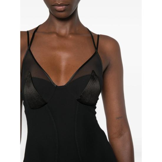26FW 엘리자베타프랜치 롱 원피스 ABR1466E2 110 BLACK - ELISABETTA FRANCHI