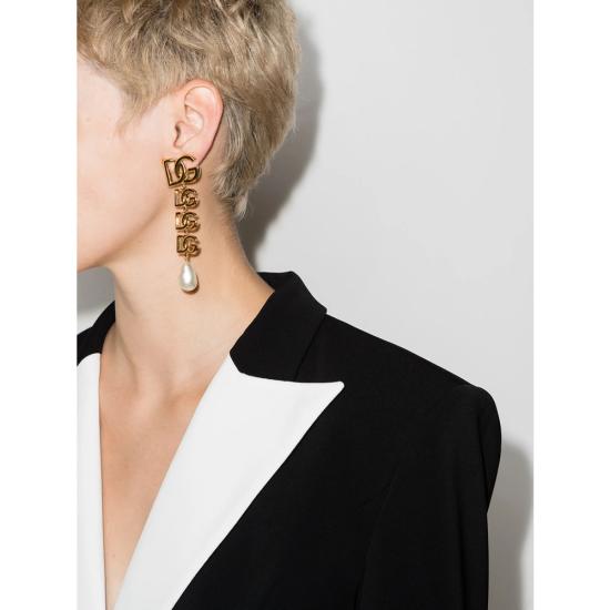26FW 돌체앤가바나 이어링 WEN6P5 W1111 ZOO00 GOLD - DOLCE & GABBANA