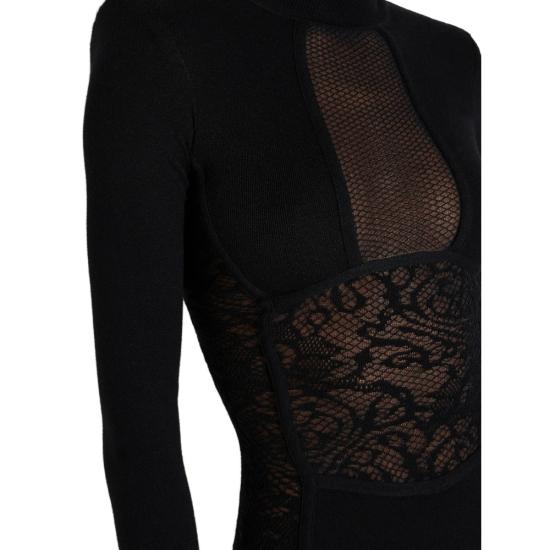 26FW 엘리자베타프랜치 미디 원피스 AM28Q66E2 110 BLACK - ELISABETTA FRANCHI