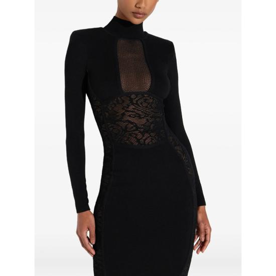 26FW 엘리자베타프랜치 미디 원피스 AM28Q66E2 110 BLACK - ELISABETTA FRANCHI