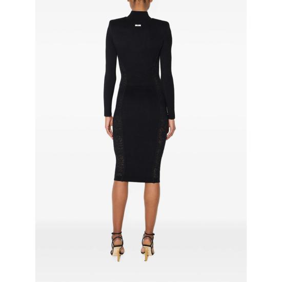 26FW 엘리자베타프랜치 미디 원피스 AM28Q66E2 110 BLACK - ELISABETTA FRANCHI