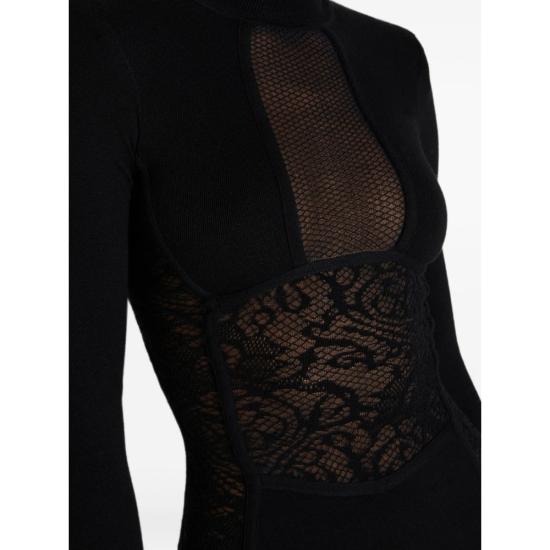 26FW 엘리자베타프랜치 미디 원피스 AM28Q66E2 110 BLACK - ELISABETTA FRANCHI