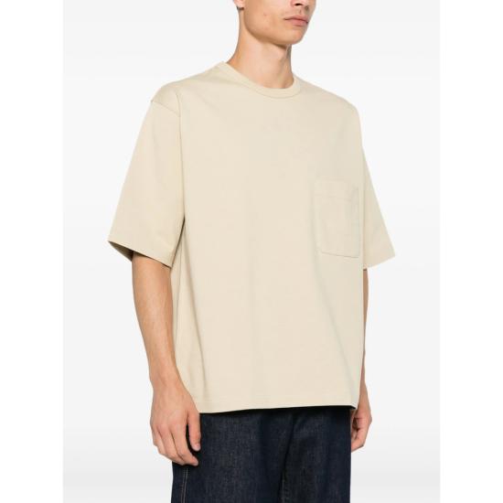 26FW 르메르 반팔 티셔츠 TS0044 LJ1073 WH051 NEUTRALS - LEMAIRE