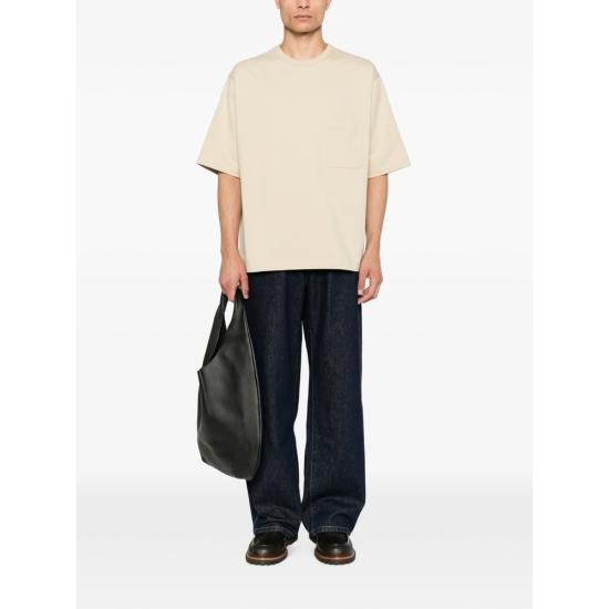 26FW 르메르 반팔 티셔츠 TS0044 LJ1073 WH051 NEUTRALS - LEMAIRE