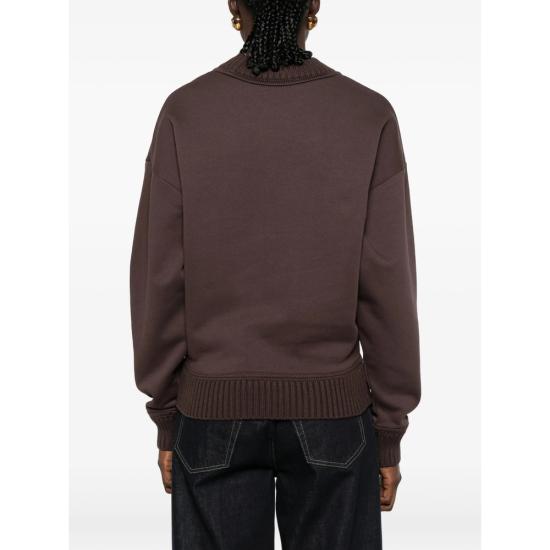 26FW 클로즈드 긴팔 티셔츠 C95968 472 EM 963 BROWN - CLOSED