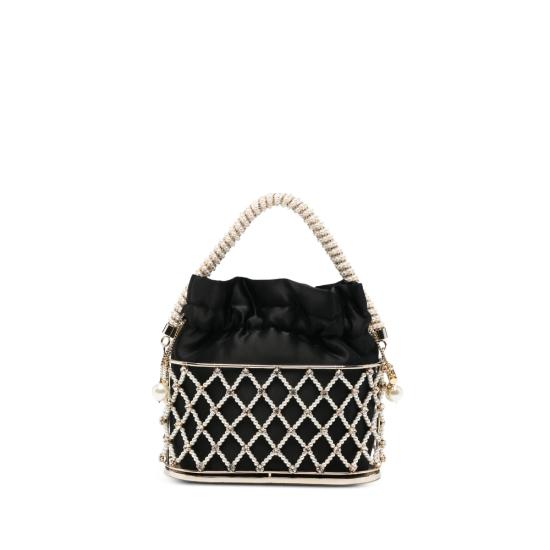 26FW 로산티카 토트백 B18429 HOLLI PEABK GOLD BLACK