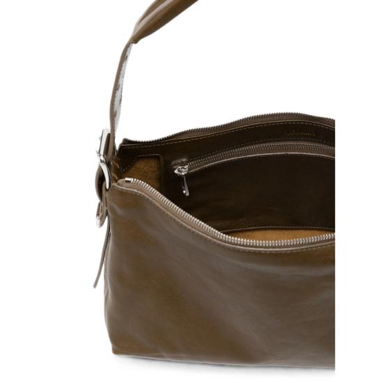 26FW 르메르 벨티드 레더 바게트백 BG0167 LL0108 GR211 GREEN - LEMAIRE