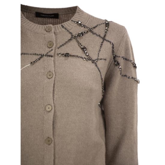 26FW 파비아나 필리피 가디건 MAD216F025 M287 0165 BROWN - FABIANA FILIPPI