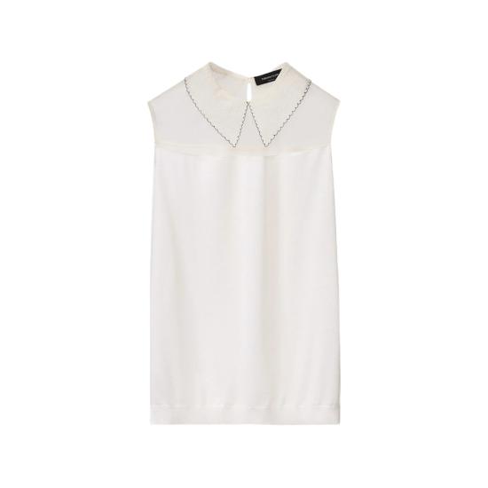 26FW 파비아나 필리피 블라우스 MAD216F008 M319 25 WHITE
