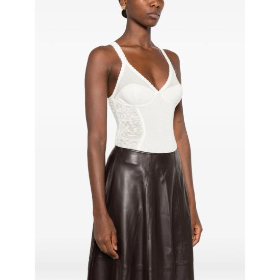 26FW 엘리자베타프랜치 민소매 티셔츠 BK07Q66E2 193 NEUTRALS - ELISABETTA FRANCHI