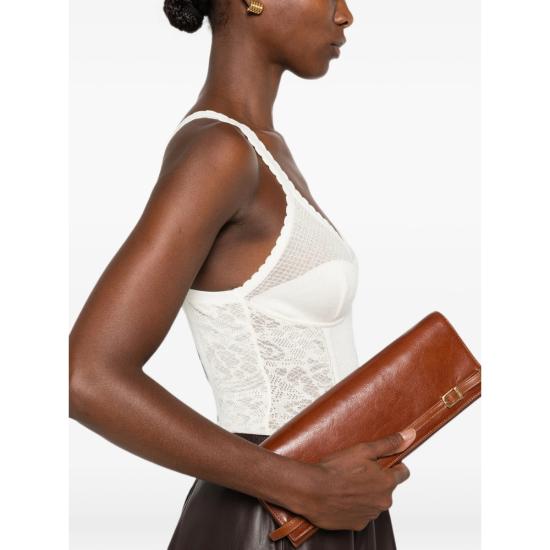 26FW 엘리자베타프랜치 민소매 티셔츠 BK07Q66E2 193 NEUTRALS - ELISABETTA FRANCHI