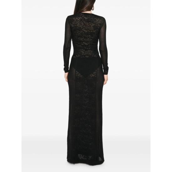 26FW 엘리자베타프랜치 롱 원피스 AM29Q66E2 110 BLACK - ELISABETTA FRANCHI