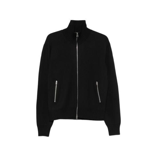 26FW 톰포드 집업 니트 YMW152 KZL027 NAA BLACK