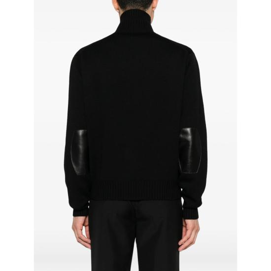 26FW 톰포드 집업 니트 YMW152 KZL027 NAA BLACK - TOMFORD