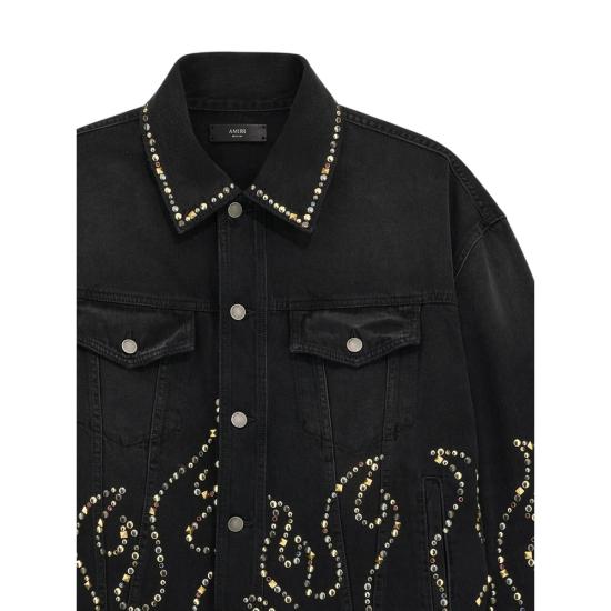 26FW 아미리 데님 자켓 AMOUJA1154 097 BLACK - AMIRI