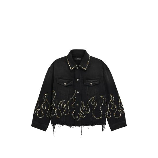 26FW 아미리 데님 자켓 AMOUJA1154 097 BLACK