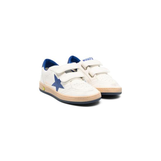 26FW [키즈] 골든구스 스니커즈 GJF00501 F004246 10793 WHITE BLUE
