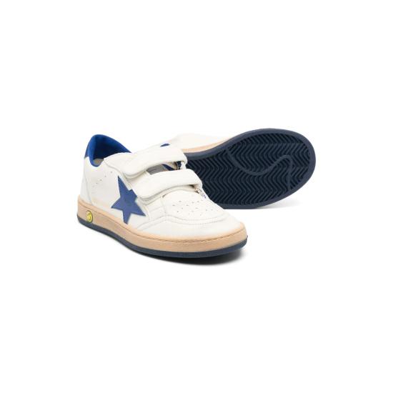 26FW [키즈] 골든구스 스니커즈 GJF00501 F004246 10793 WHITE BLUE - GOLDEN GOOSE