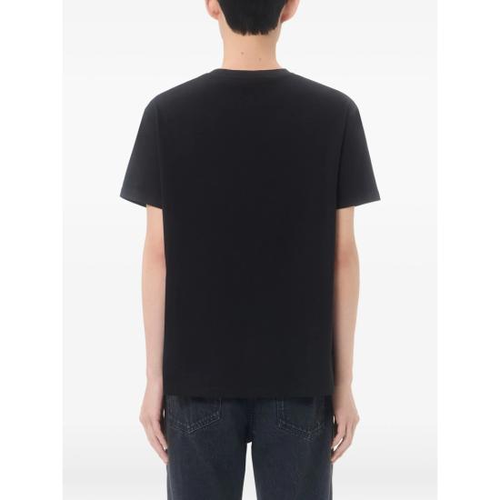 26FW 발렌티노 가라바니 반팔 티셔츠 9V3MG10VBMM 0NO BLACK - VALENTINO GARAVANI
