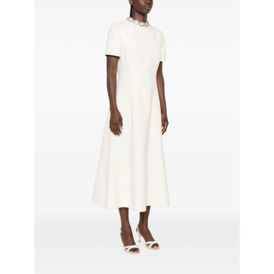26FW 발렌티노 가라바니 미디 원피스 9B3VALH31CF 4KY NEUTRALS - VALENTINO GARAVANI