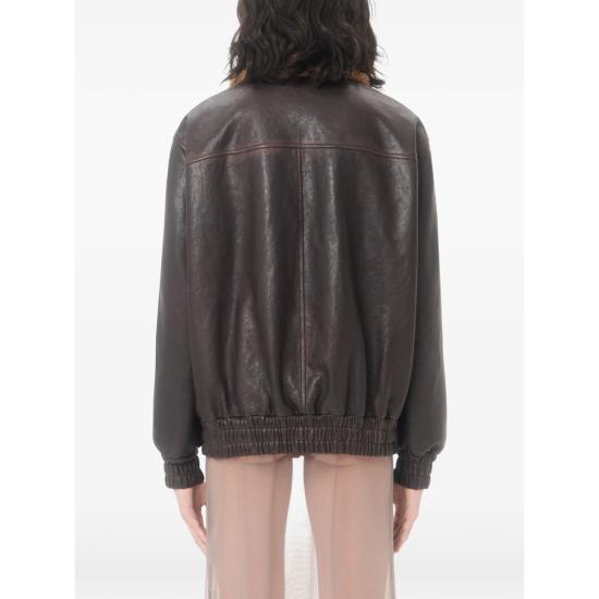 26FW 발렌티노 가라바니 가죽 자켓 9B3NB16ZAB2 1YN BROWN - VALENTINO GARAVANI