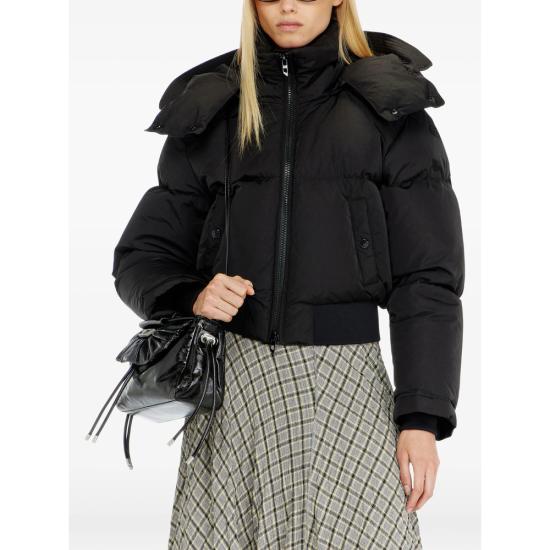 26FW 디젤 숏패딩 A23695 0GHBZ 9XX BLACK - DIESEL