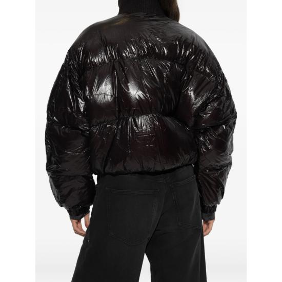 26FW 디젤 숏패딩 A23390 0BKCP 9XX BLACK - DIESEL