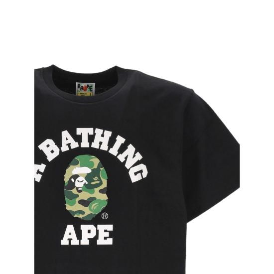 26SS 베이프 반팔 티셔츠 001TEM301004M BKXGR BLACK - BAPE