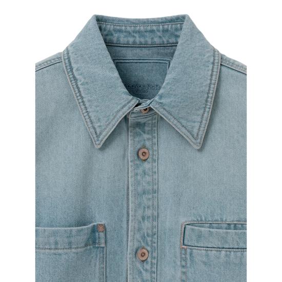 26SS 우영미 셔츠 W261SH26 882L BLUE - WOOYOUNGMI