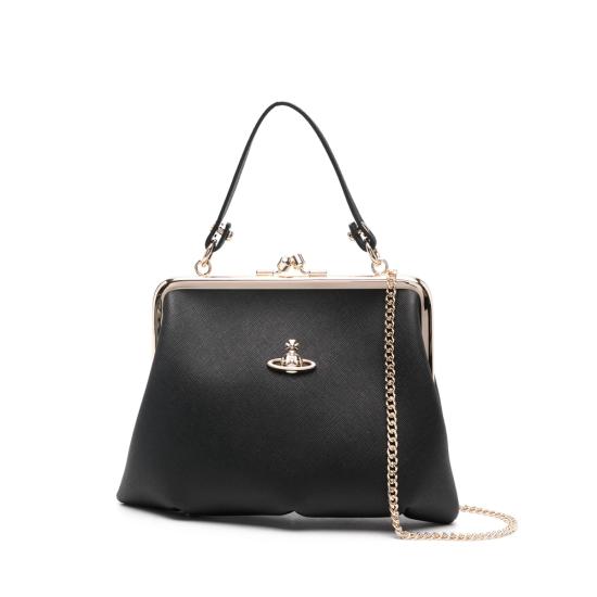26FW 비비안웨스트우드 그래니 프레임 퍼스 4B010007W L001N N402 BLACK