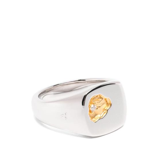 26FW 톰우드 반지 101571 MINED RING SILVER GOLD