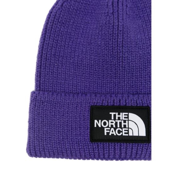 26FW 노스페이스 TNF 로고 박스 커프드 비니 NF0A8CHENL41 PURPLE - NORTH FACE
