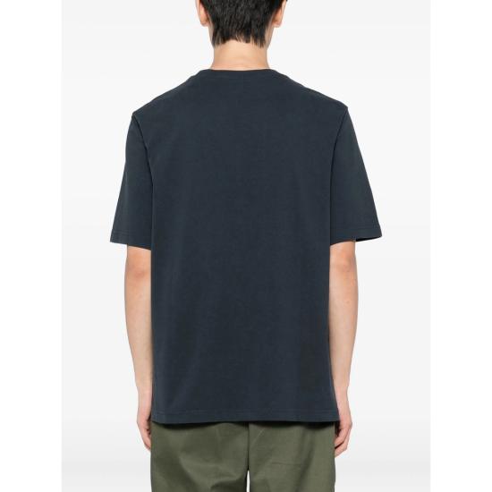 26FW 메종키츠네 폭스 헤드 컴포트 티셔츠 PM00108KJ7025 CLNAV BLUE - MAISON KITSUNE