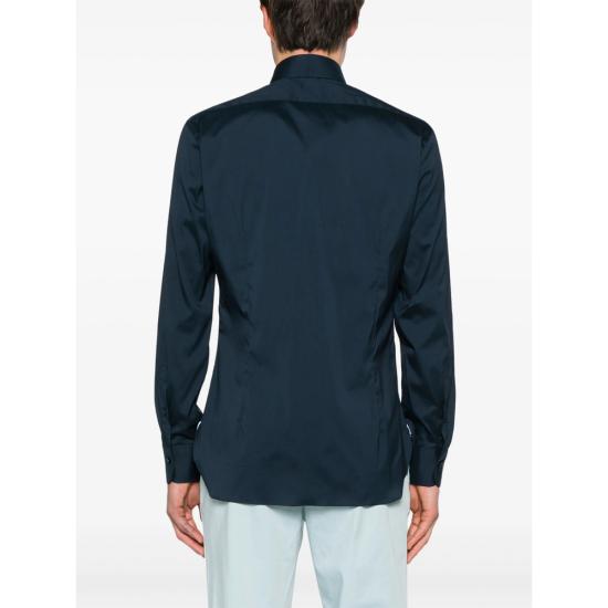26FW 발바 긴팔 셔츠 PZ2710 0001 BLUE - BARBA