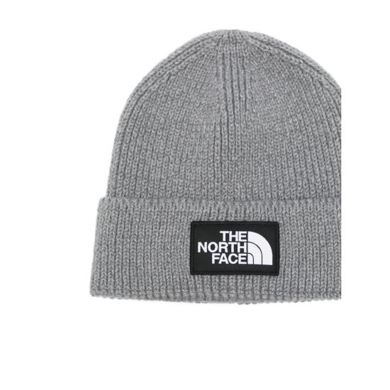26FW 노스페이스 TNF 로고 박스 커프드 비니 NF0A8CHEDYY1 GREY - NORTH FACE