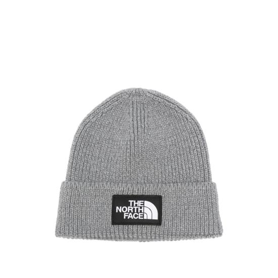 26FW 노스페이스 TNF 로고 박스 커프드 비니 NF0A8CHEDYY1 GREY