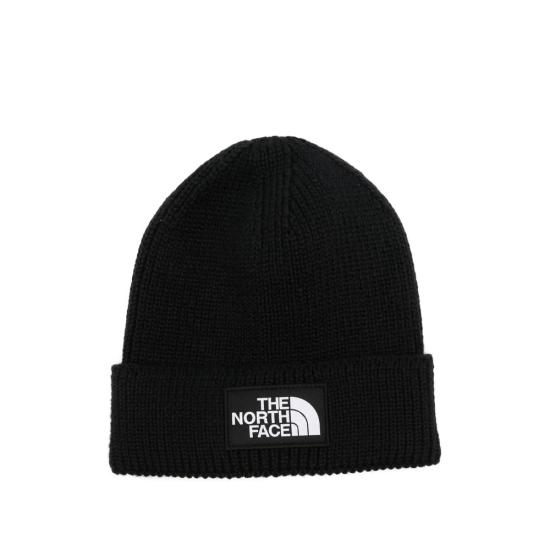26FW 노스페이스 TNF 로고 박스 커프드 비니 NF0A8CHEJK31 BLACK