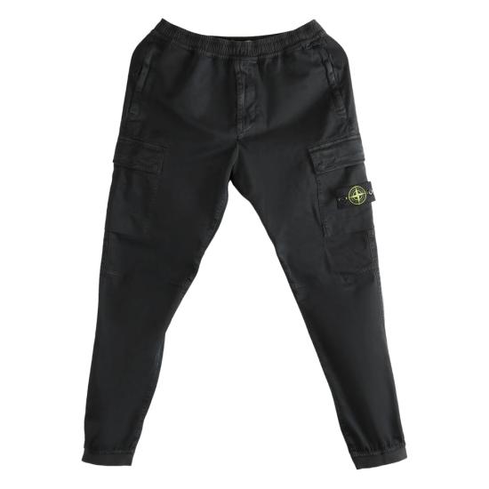 26FW 스톤 아일랜드 스트레이트 팬츠 153100033 S00L1 V0129 BLACK