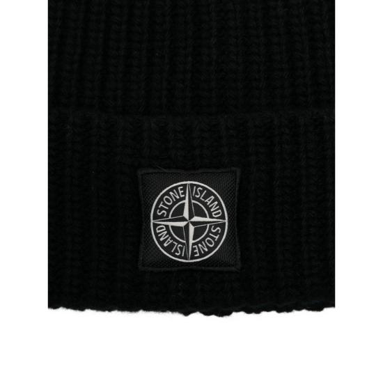 26FW 스톤 아일랜드 모자 15N100012 S00B4 V0029 BLACK - STONE ISLAND