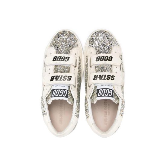 26FW [키즈] 골든구스 스니커즈 GJF00111 F005314 65195 WHITE SILVER - GOLDEN GOOSE