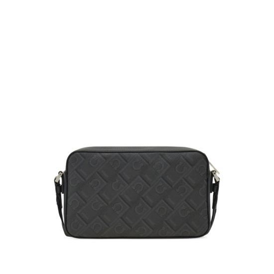 26FW 살바토레 페라가모 크로스백 241658 0779690 GRIGI BLACK GREY - SALVATORE FERRAGAMO