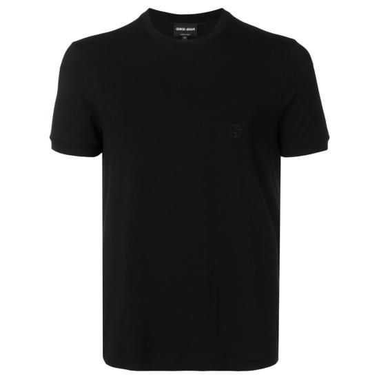 26FW 조르지오 아르마니 반팔 티셔츠 SJP4Z 3GST52 UC99 BLACK