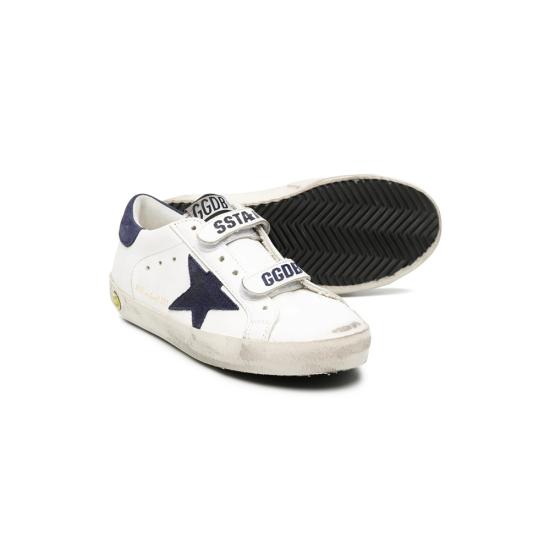 26FW [키즈] 골든구스 스니커즈 GYF00111 F000418 10304 WHITE BLUE - GOLDEN GOOSE